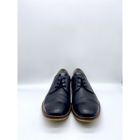 JOHNSTON & MURPHY Limited Men’s 9.5 D/B Black Cap Toe Oxfords Dress Shoes Formal - Picture 4 of 7